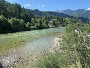 Traunreiterweg nach der Sophienbrücke