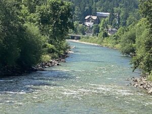 Obere Traun mit Sophienbrücke