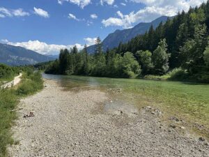 Traun mit Traunreiterweg